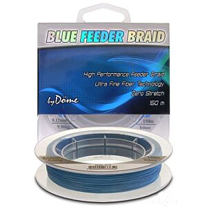 Fir Multifilament Dome Team Feeder Blue Feeder Braid 150m 0.10mm