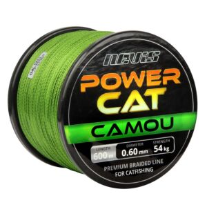 Fir Texti Nevis Powercat Camou 600m 0.40mm