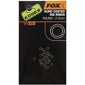 Anou Fox Edges Kuro Coated Rig Rings 2.5mm 