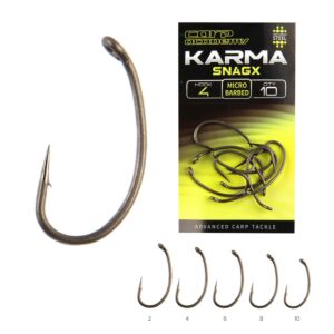 Carlige Carp Academy Karma SnagX 10buc/pac Nr.10