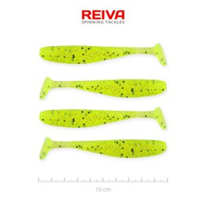 Shad Flash Reiva 10cm 4buc/pac. - Poppy Green