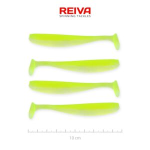 Shad Flash Reiva 10cm 4buc/pac. - Flash Lemonade