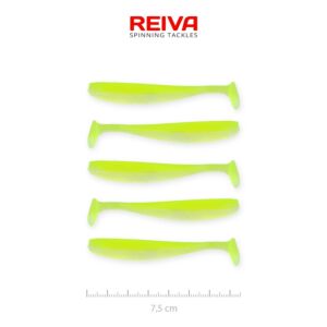 Shad Flash Reiva 7.5cm 5buc/pac. - Flash Lemonade