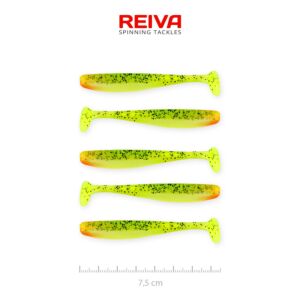 Shad Flash Reiva 7.5cm 5buc/pac. - Watermelon