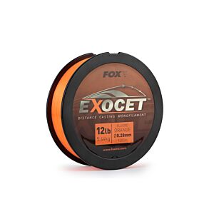 Fir Monofilament Fox Exocet Fluoro Orange 1000m 0.26mm 4.90kg