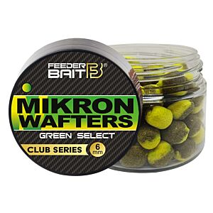 Feeder Bait - Mikron Wafters Green Select 6mm