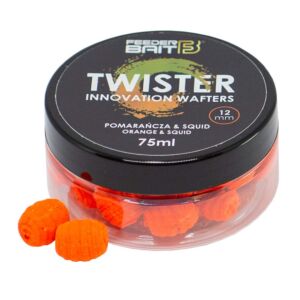 Feeder Bait Wafter Twister 12mm - Squid & Portocale
