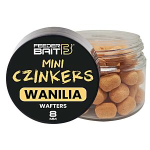 Mini Czinkers Wafters Feeder Bait 8mm - Vanilie