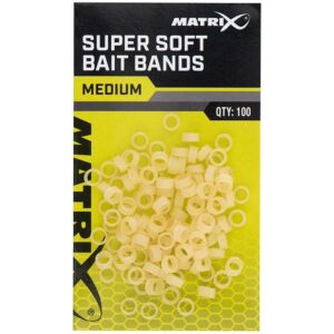 Inele Siliconice Matrix Super Soft Bait Bands 100buc/plic Medium