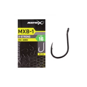 Carlige Matrix Eyed Barbed MXB-1 X-Strong Nr.16