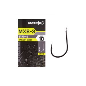 Carlige Matrix MXB-3 Extra Strong Feeder Fishing Nr.18