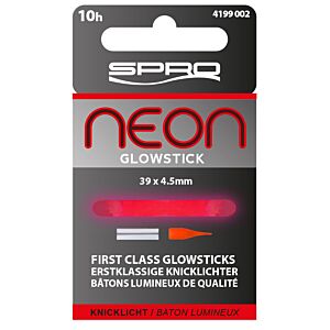 Starleti Spro Neon Glowstick 39x4,5cm Rosu