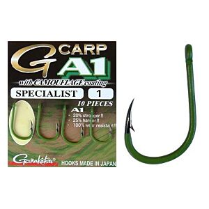 Carlige Gamakatsu A1 Carp Green Specialist
