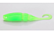 Shad Lake Fork Sickle Tail Baby Shad 2.25 inch.Chart Glow 15/pac