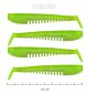 Shad Nevis Impulse 10cm 4/pac Verde Neon-Sclipici