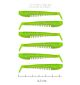 Shad Nevis Impulse 6.3cm 6/pac Verde Neon-Sclipici