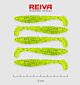 Shad Reiva Zander Power 8cm 5buc/pac. Culoare Verde Neon-Glitter