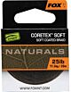 Fir Textil Cu Camasa Fox Naturals Coretex Soft-Verde Inchis 20m 25lb/11.3kg