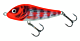 Vobler Salmo Rattlin Slider 8cm 20g Holo Red Head Striper S