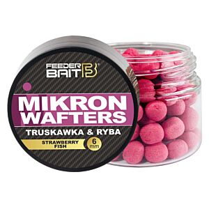 Feeder Bait - Mikron Wafters Capsuna Si Peste 6mm 25ml