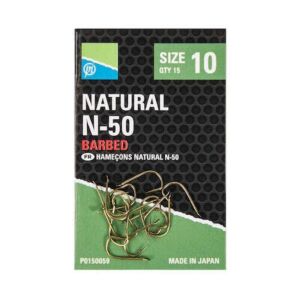 Carlige Preston Natural N-50 Hooks