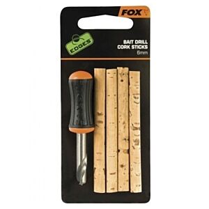 Set Fox Edges Bait Drill-Cork Sticks 6mm